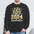 Proud Dad Of Two 2024 Graduates Senior Dad Class Of 2024 Sweatshirt Gifts for Old Men