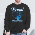 Proud Foster Dad Family National Foster Care Month Sweatshirt Gifts for Old Men