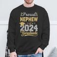 Proud Nephew Of A 2024 Graduate Graduation Senior 2024 Sweatshirt Gifts for Old Men