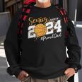 Proud Senior Dad Class Of 2024 Basketball Graduation Sweatshirt Gifts for Old Men
