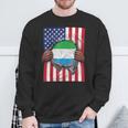 Proud Sierra Leone Roots Sweatshirt Gifts for Old Men