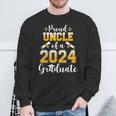 Proud Uncle Of A Class Of 2024 Graduate Senior Graduation Sweatshirt Gifts for Old Men