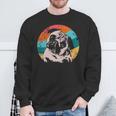 Pug Mops Carlin Dog Breed Sweatshirt Gifts for Old Men