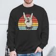 Punk Rock Vintage Retro 80'S Rock Band Sweatshirt Gifts for Old Men