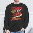 Race Car Party Mommy Of The Birthday Racer Racing Family Sweatshirt Gifts for Old Men