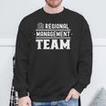 Regionales Managementteam Regionalleiter Regional Manager Sweatshirt Geschenke für alte Männer