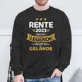 Rente 2023 Real Legend Leaves Terrain Pensioner Sweatshirt Geschenke für alte Männer