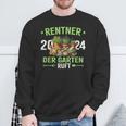 Rentner 2024 Der Garten Ruft Rente 2024 Sweatshirt Geschenke für alte Männer