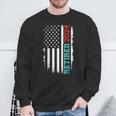 Retired 2024 Us American Flag For Retirement And Pensioner Sweatshirt Gifts for Old Men