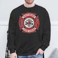 Retired Fire Chief Retirement Red Maltese Cross Sweatshirt Gifts for Old Men