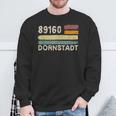 Retro 89160 Dornstadt Vintage Gemeinde Plz Sweatshirt Geschenke für alte Männer