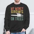 Retro Logger For Men Vintage Arborist Sweatshirt Gifts for Old Men