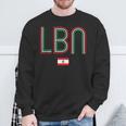 Retro Lebanon Flag Lebanese Pride Vintage Lebanon Sweatshirt Gifts for Old Men