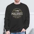 Retro Maldivesintage Style S Sweatshirt Geschenke für alte Männer