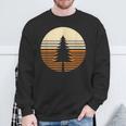 Retro Minimalistische Kieferintage Grafik Sweatshirt Geschenke für alte Männer