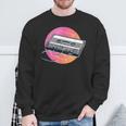 Retro Music Cassette Tape 80S 90S Vintage Graphic Sweatshirt Gifts for Old Men