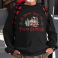 Retro North Pole Polar Express All Abroad Family Matching Sweatshirt Gifts for Old Men