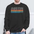 Retro Vintage Austin Texas Sweatshirt Gifts for Old Men