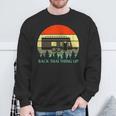 Retro Vintage Rv Camper Back That Thing Up Sweatshirt Gifts for Old Men