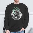 Rewild David Attenborough Save Earth Environmental Sweatshirt Gifts for Old Men