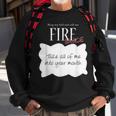 Ring My Bell And Call Me Fire Sauce Tacos Sauce Sweatshirt Gifts for Old Men