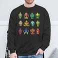 Robotics Engineer Idea Robot Lover Sweatshirt Geschenke für alte Männer