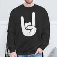 Rock Hand Sweatshirt Geschenke für alte Männer