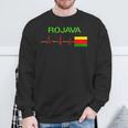 Rojava Kurdistan – Kurdish Flag Sweatshirt Geschenke für alte Männer