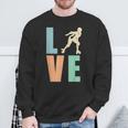 Roller Derby I Love Skating Vintage Cute Retro Sweatshirt Gifts for Old Men