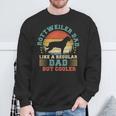 Rottweiler Dad Vintage Rottweiler Dog Father's Day Sweatshirt Gifts for Old Men