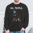 Rottweiler Ew People Dog Wearing Face Mask Sweatshirt Gifts for Old Men