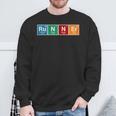 Runners Periodic Table Runner Sweatshirt Gifts for Old Men