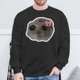 Sad Hamster Meme Sad Hamster Sweatshirt Geschenke für alte Männer