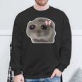 Sad Hamster Meme Trauriger Hamster Sweatshirt Geschenke für alte Männer