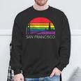 San Francisco Golden Gate Oakland Bay Area Town Tech Pride Sweatshirt Gifts for Old Men
