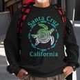 Santa Cruz Ca Vintage Tribal Turtle Sweatshirt Gifts for Old Men