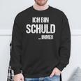 Sarcasm Ich Bin Schuld Sweatshirt Geschenke für alte Männer