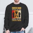 Schach Spielender Vater Schachmeister Sweatshirt Geschenke für alte Männer