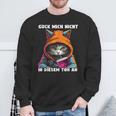 Schau Mich Nicht In Diesem Ton An Sweatshirt Geschenke für alte Männer