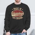 Schwenningen Retro Logo Schwenningen Black S Sweatshirt Geschenke für alte Männer