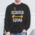 Scooter Squad Scooter Sweatshirt Gifts for Old Men