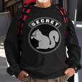 Secret Squirrel Military Intelligence Usaf Patch Sweatshirt Gifts for Old Men