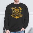 Shellback Back Style Sweatshirt Gifts for Old Men