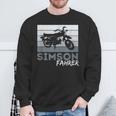 Simson Driver Ddr Moped Two Stroke S51 Vintage Sweatshirt Geschenke für alte Männer