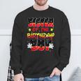 Sister Of The Birthday Boy Mouse Family Matching Sweatshirt Gifts for Old Men