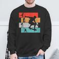 Skater Skateboarder Retro Skateboard Boys Youth Sweatshirt Gifts for Old Men