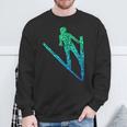 Ski-Jumping S Sweatshirt Geschenke für alte Männer