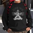 Skull Motorcycle Biker Babe Hot Chick Sexy Flames Sweatshirt Gifts for Old Men