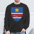 Slavonia Emblem Historical Croatia Region East Croatia Sweatshirt Geschenke für alte Männer