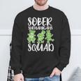 Sober Shenanigans St Patrick's Day Leprechauns St Paddys Sweatshirt Gifts for Old Men